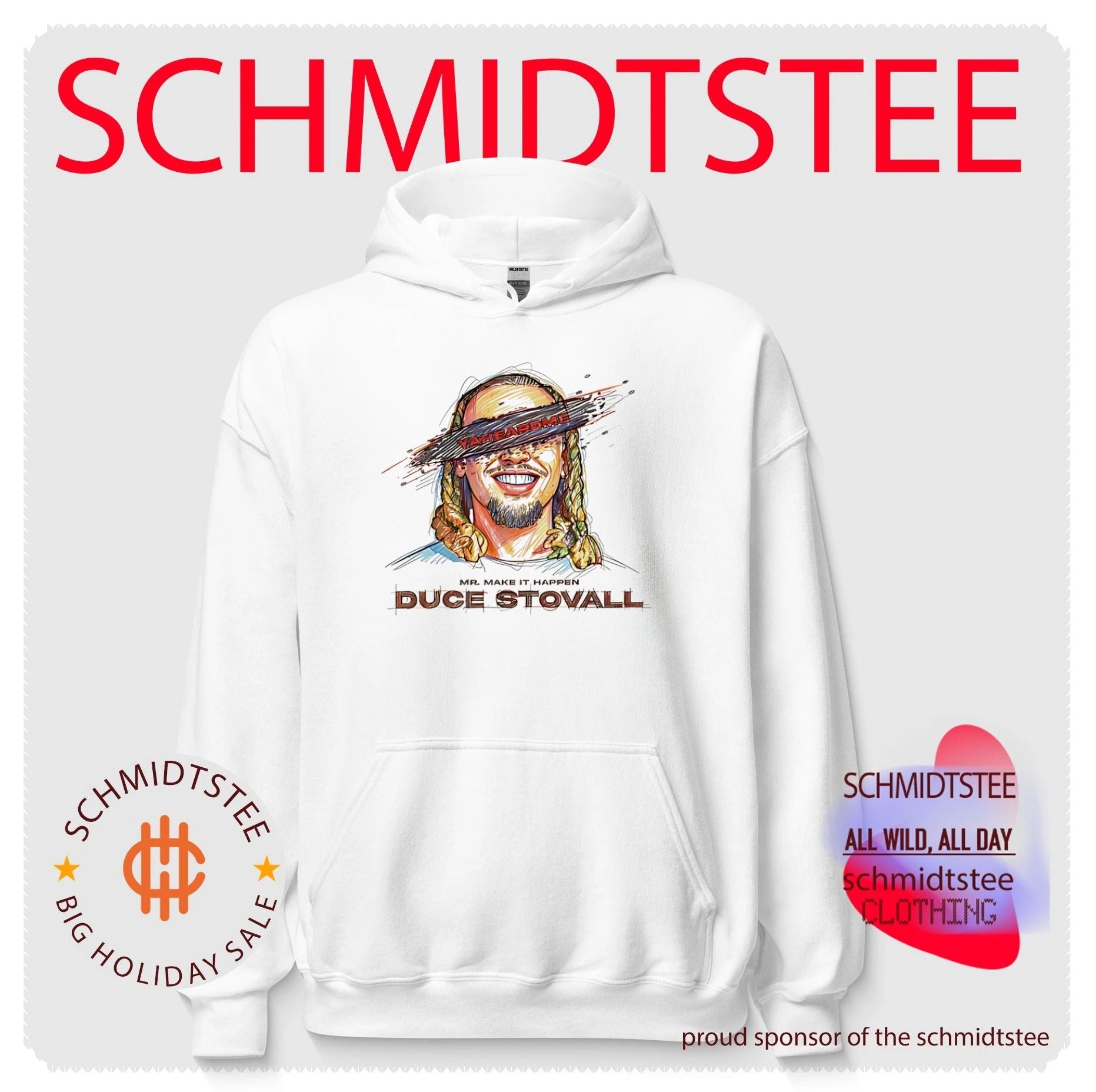 Mr make it happen Duce Stovall yaheardme potrait shirt