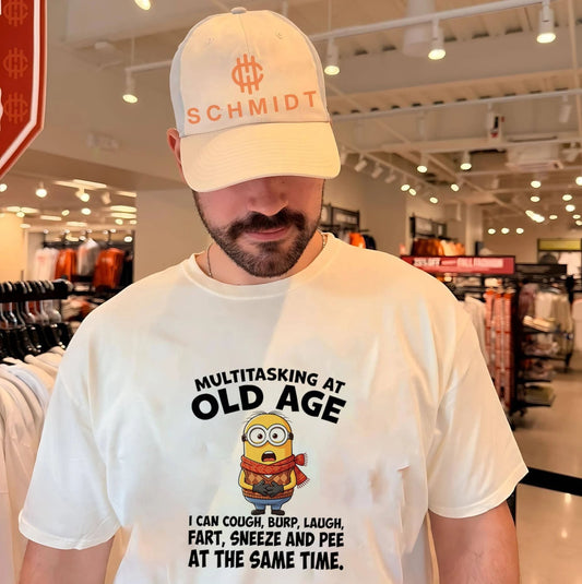 Multitasking at old age I can cough burp laugh fart sneeze and pee shirt
