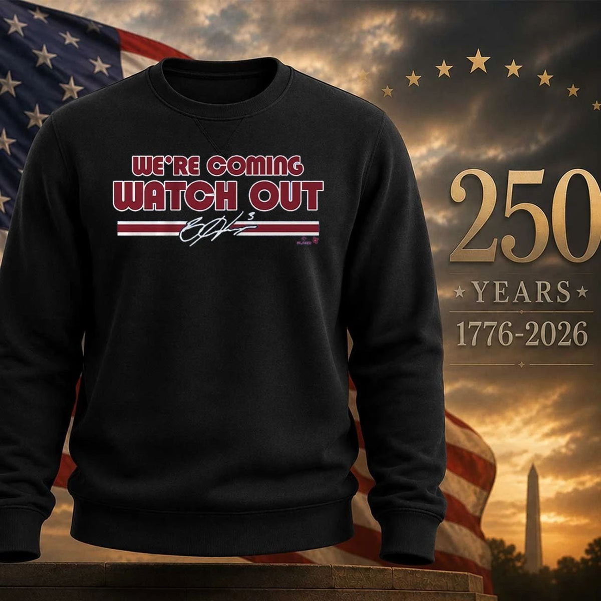 Bryce Harper We’re Coming Watch Out Shirt