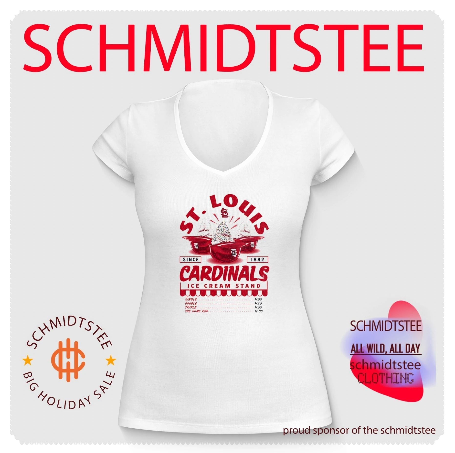 St. Louis Cardinals Ice Cream Stand shirt