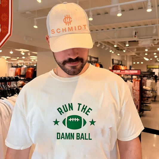 Run the damn ball American football shirt