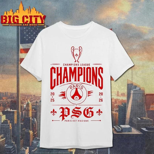 Champions League Champion PSG 2025-2026 Shirt