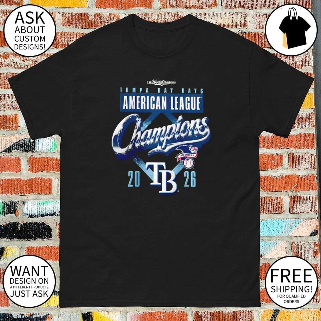 Tampa Bay Rays 2026 American League Champions Locker Room shirt