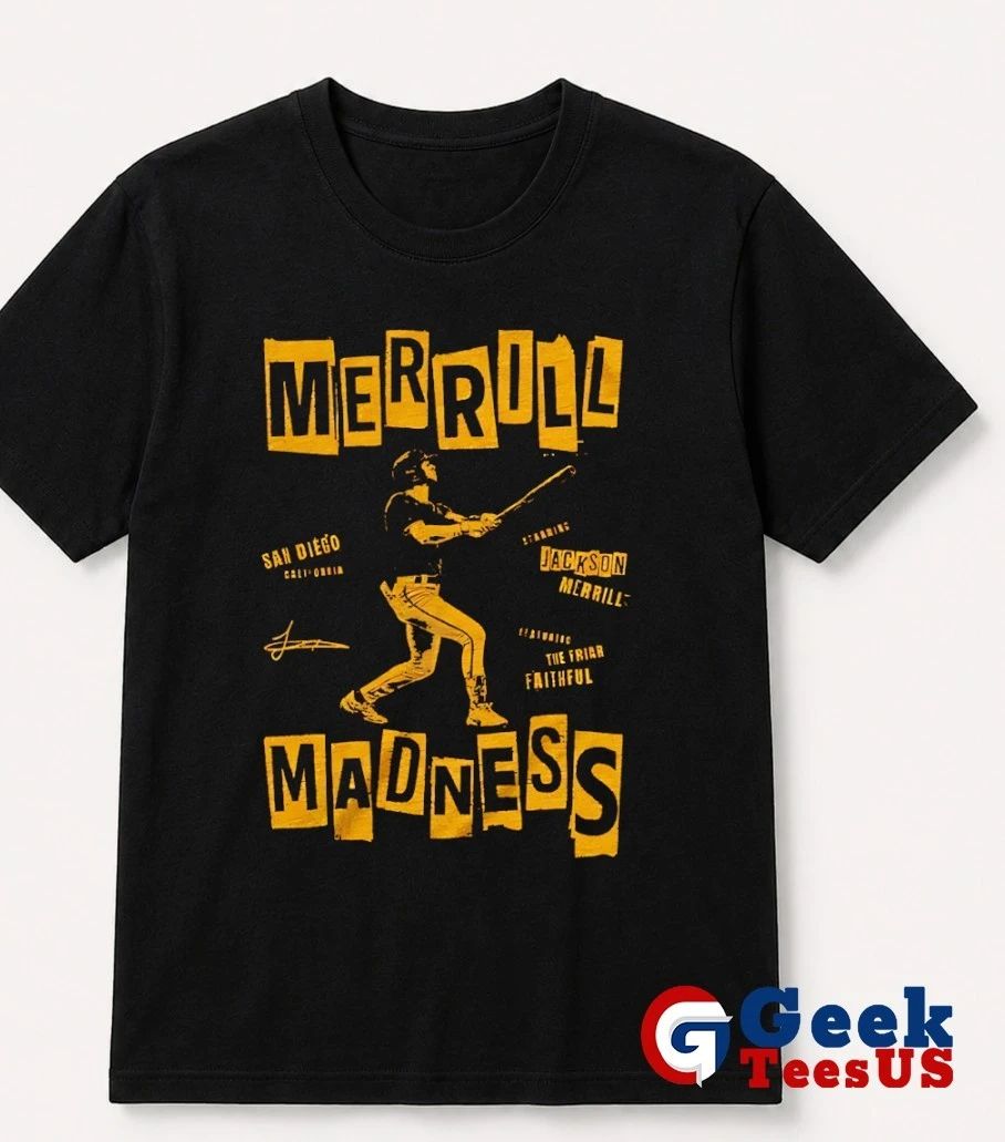 Merrill Madness Jackson Merrill San Diego baseball signature shirt