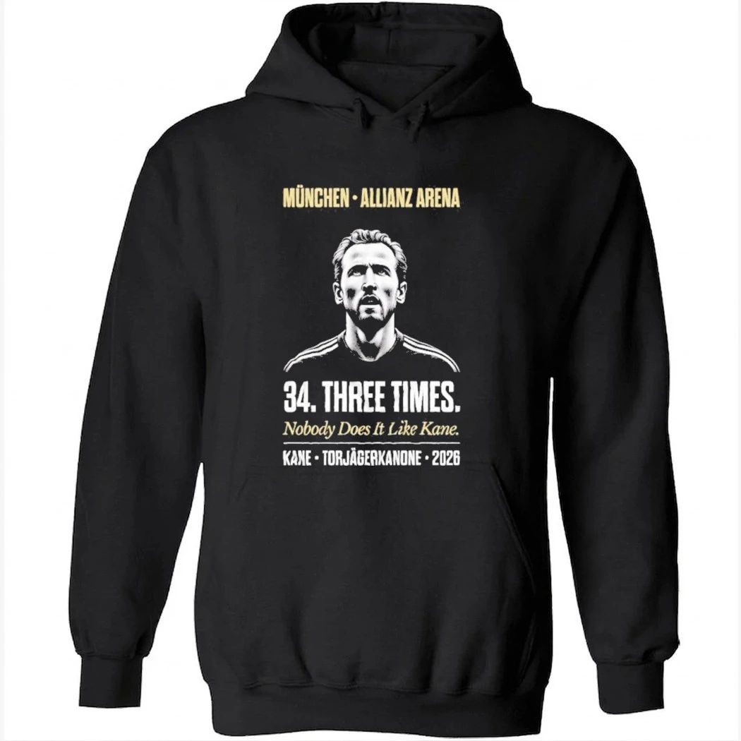 Harry Kane Torjager Kanone Three Seasons Bundesliga Top Scorer 2026 Shirt