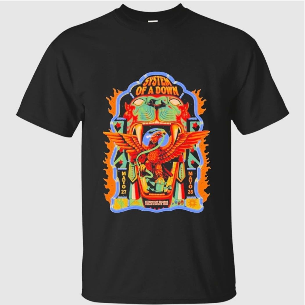 System Of A Down 5-28-2026 Ciudad De Mexico Shirt