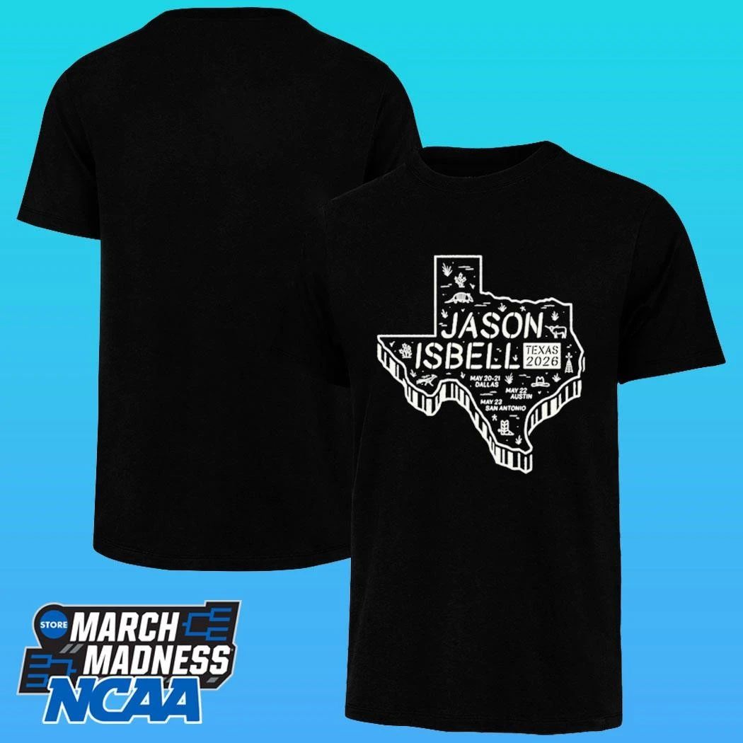 Jason Isbell May 20-23 2026 Texas Shows Shirt