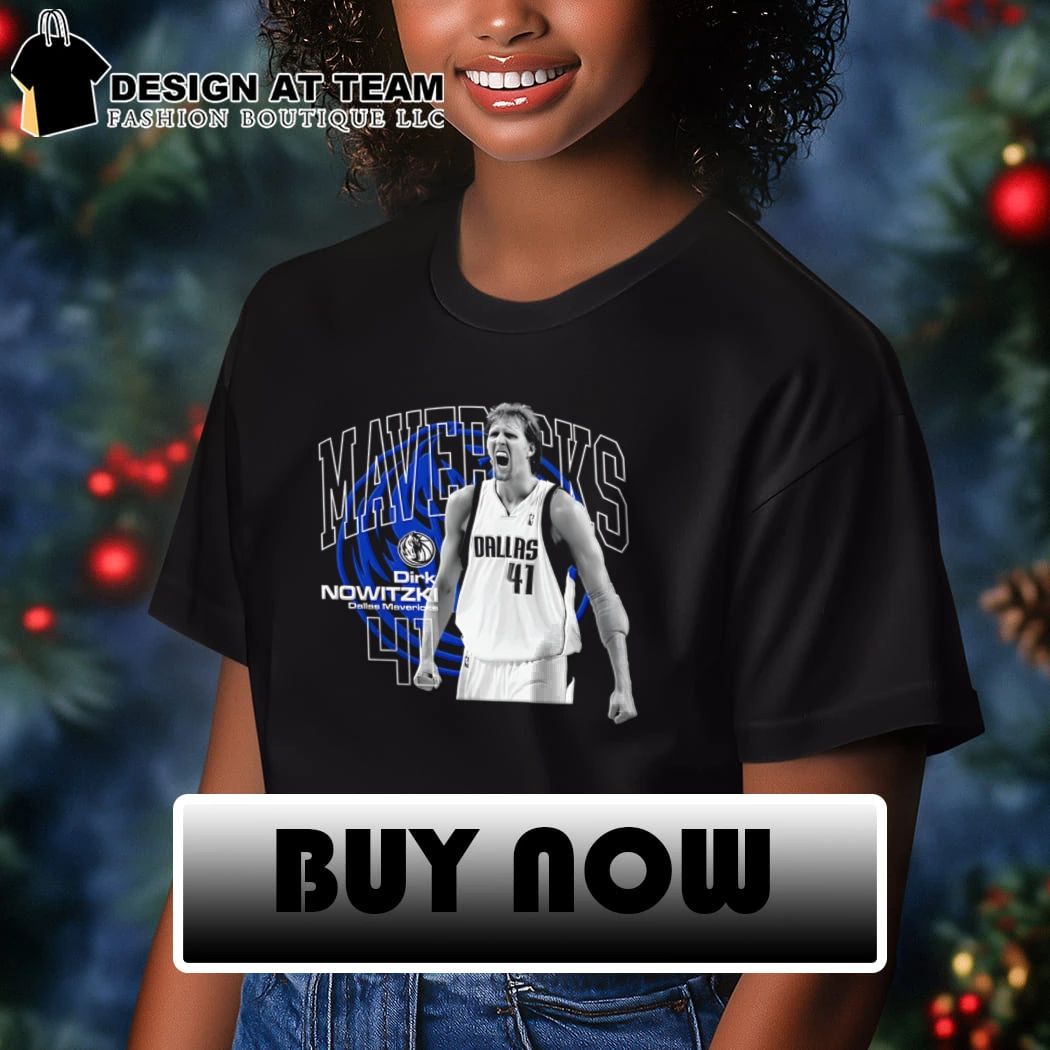 Dirk Nowitzki Dallas Mavericks 41 NBA Basketball shirt