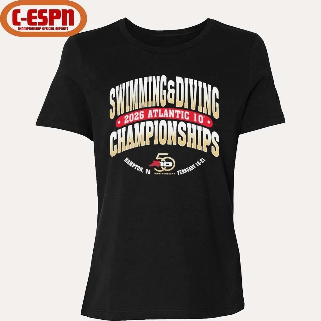 2026 A-10 Swimming & Diving Championships Shirt