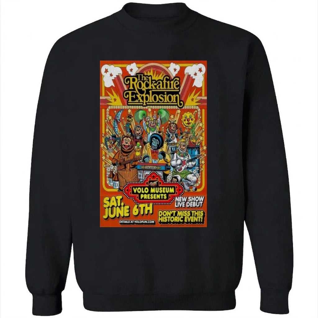June 06 2026 The Rock Afire Explosion Poster Volo, Illinois Volo Museum Poster Shirt