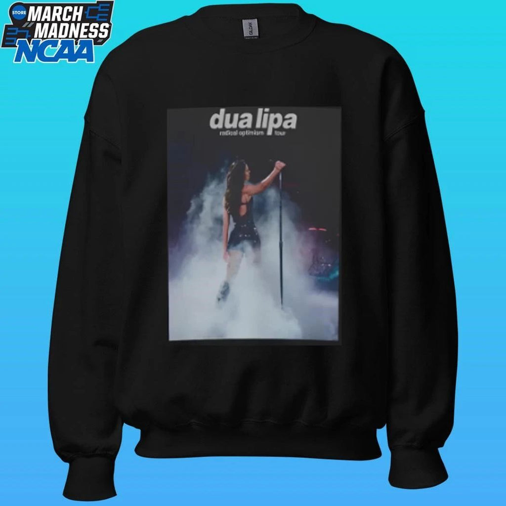 Dua Lipa Print Round Neck Shirt