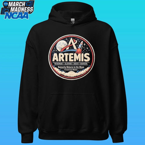 Artemis 2 Mission Faux Lunar Patch NASA Shirt
