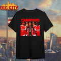Arsenal Mikel Arteta Saka Odegard Middle Finger Photo Premier League Champions 2025 26 Shirt