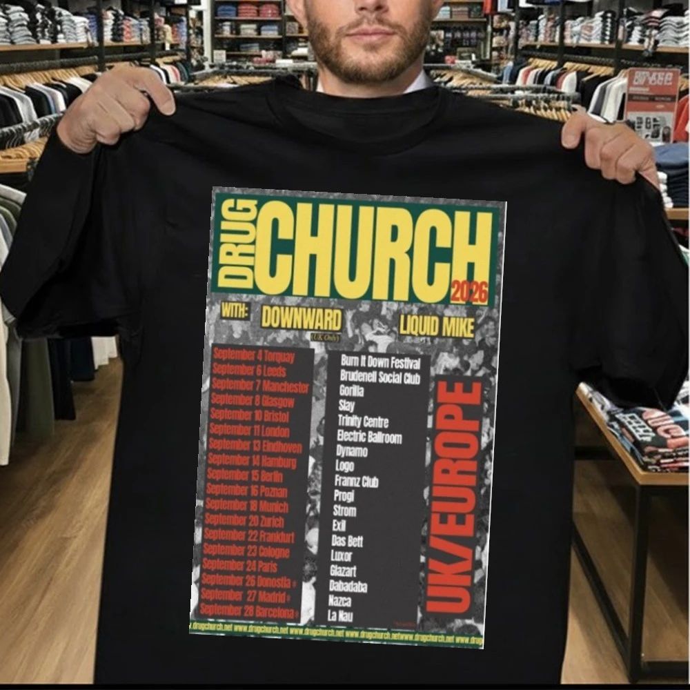 Drug Church UK & Europe Tour Poster Shirt