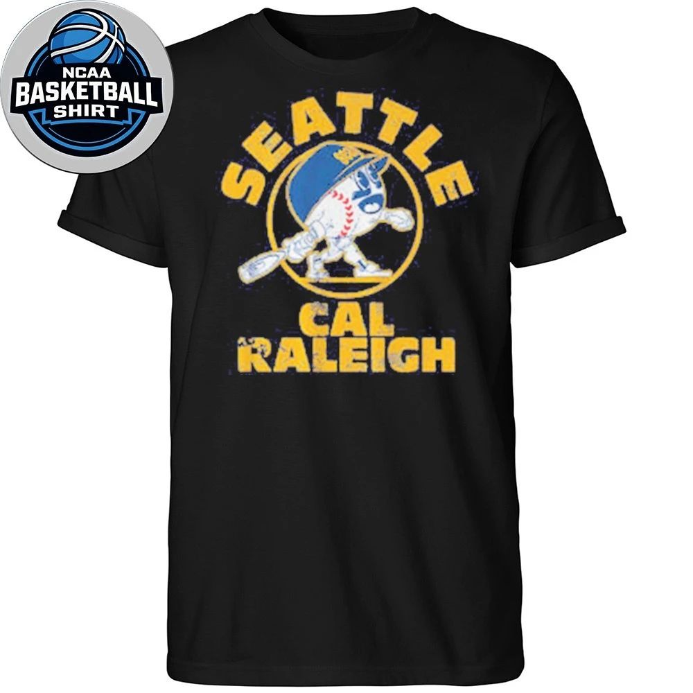 Cal Raleigh Baseball Buddies Seattle Baseball Fan Game Day Graphic T-Shirt