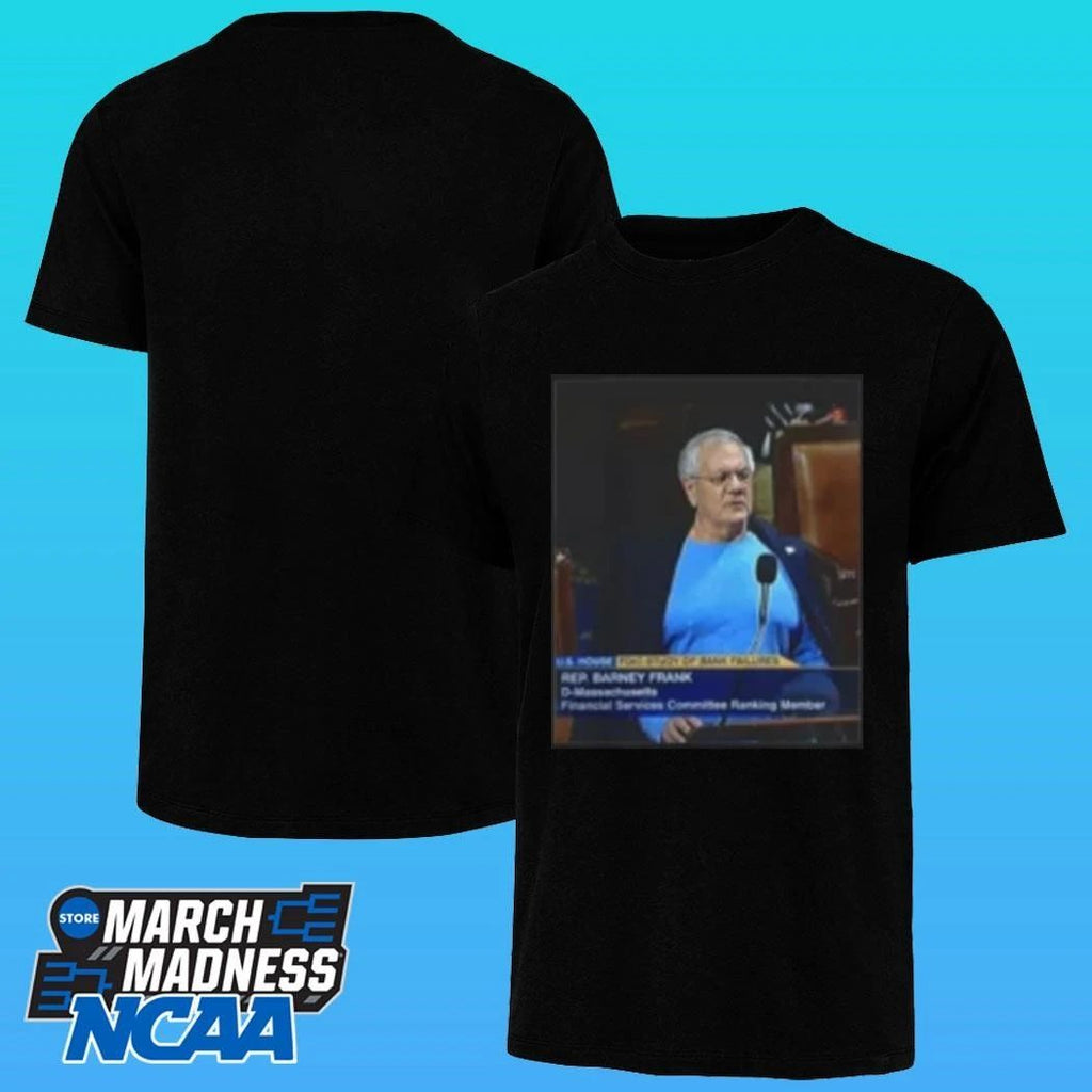 Barney Frank Blue Shirt