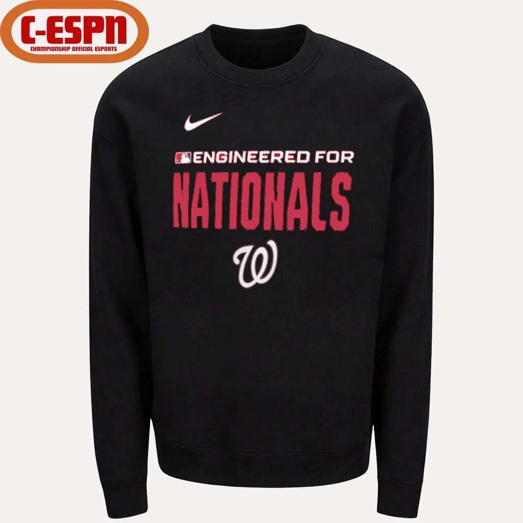 Washington Nationals Nike Engineered For Nationals Shirt