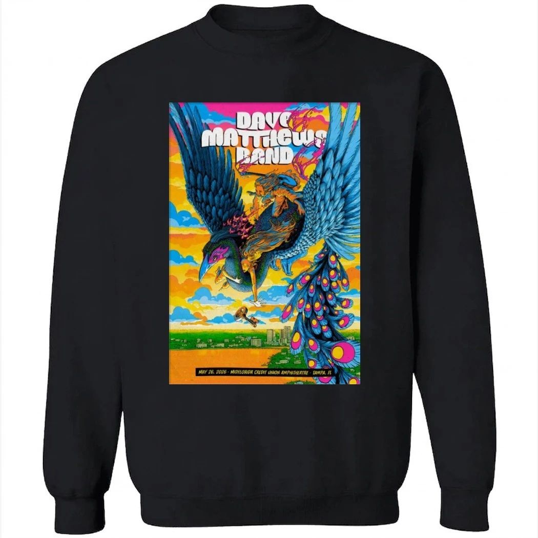 Dave Matthews Band In Tampa FL On May 26 2026 Poster Shirt