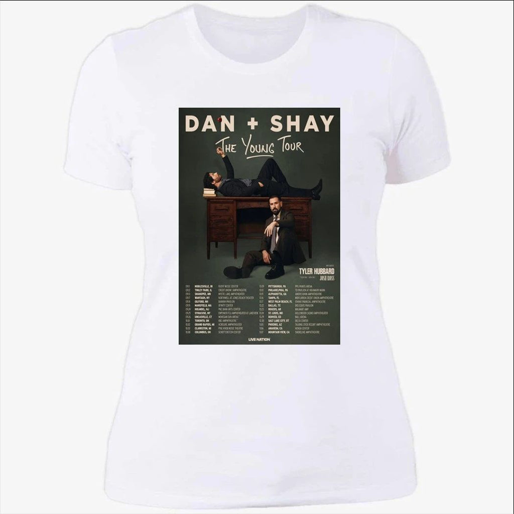 Dan Shay The Young Tour 2026 Poster Shirt