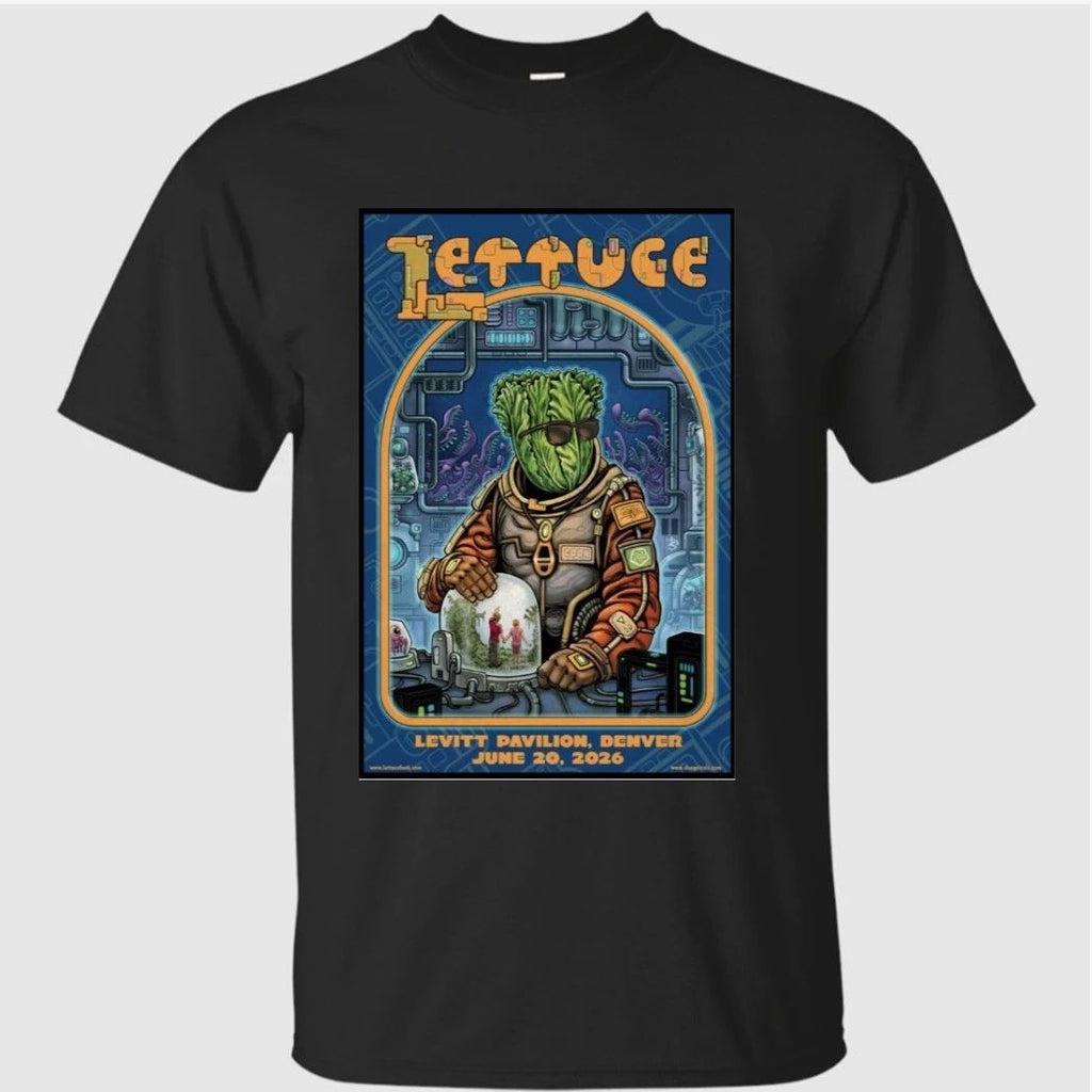 LETTUCE June 20 2026 Levitt Pavilion Poster Shirt