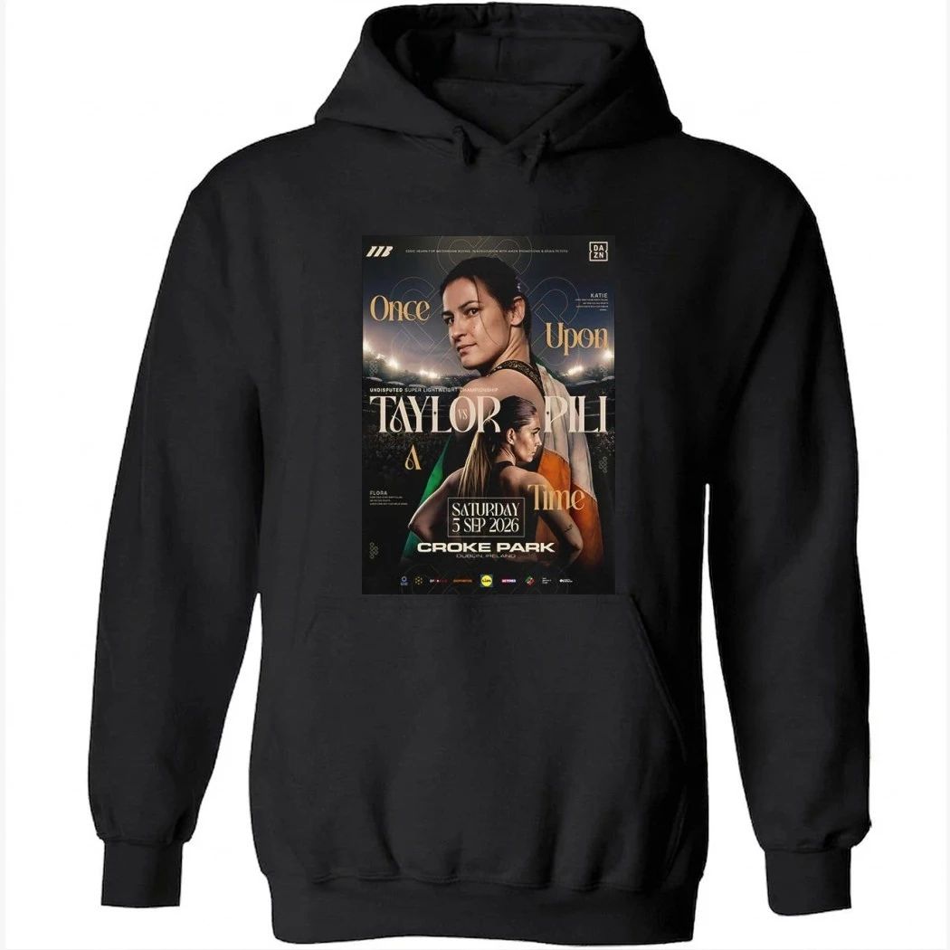 Katie Taylor vs Flora Pili Undisputed Super Lightweight Championship At Croke Park In Dublin, Ireland On September 5 2026 Shirt