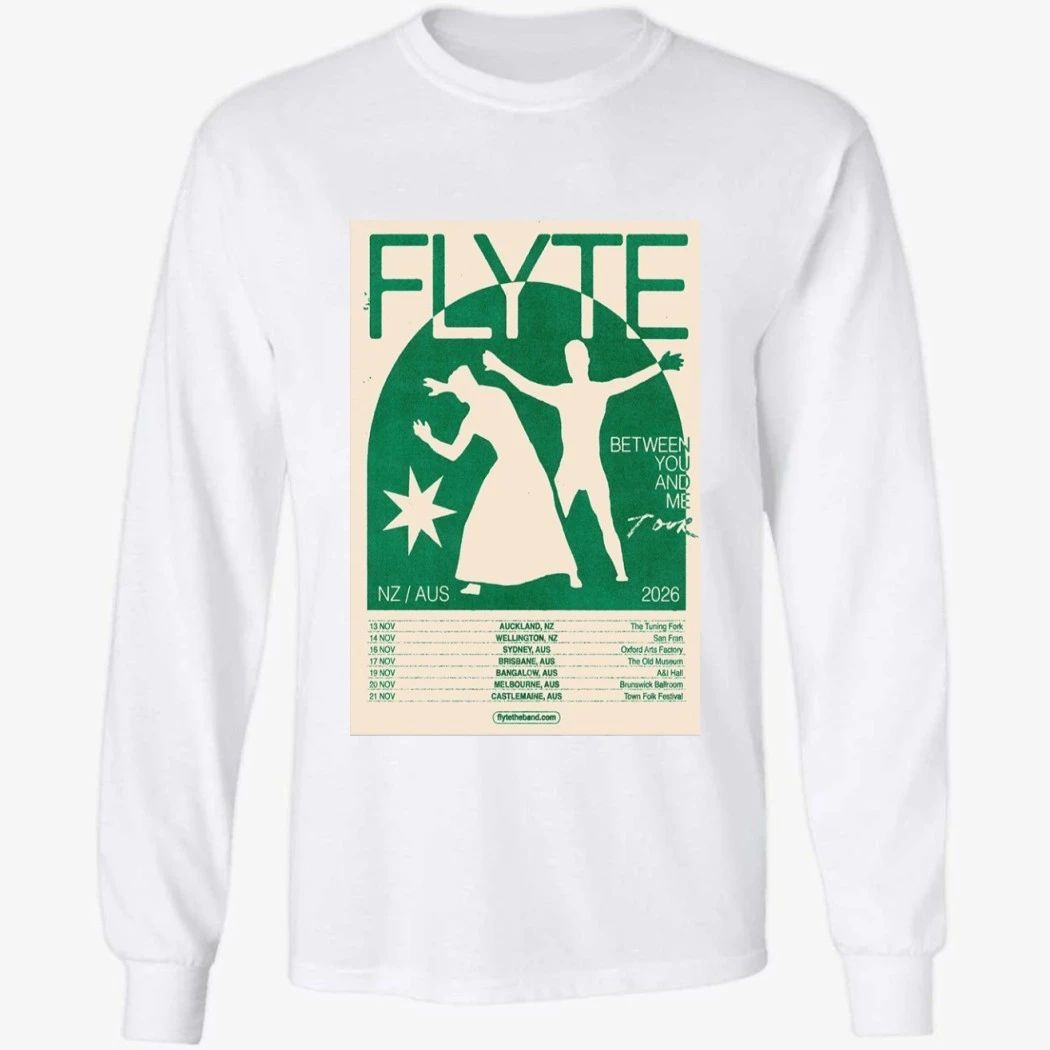 Flyte Australia and New Zealand Tour 2026 Poster Shirt