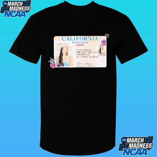 Olivia Rodrigo Drivers License 5 Year Anniversary Shirt