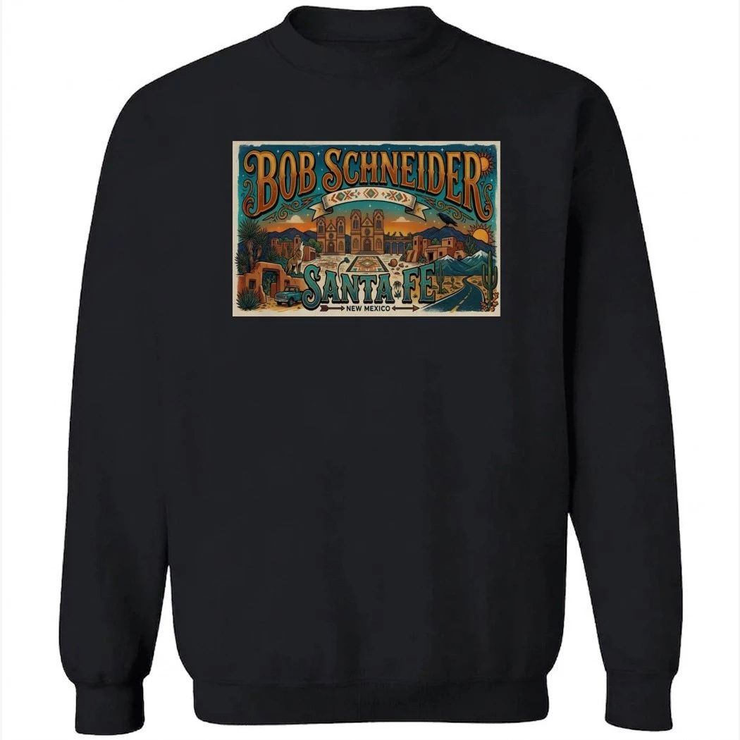 Bob Schneider 6-4-2026 Santa Fe New Mexico Poster Shirt