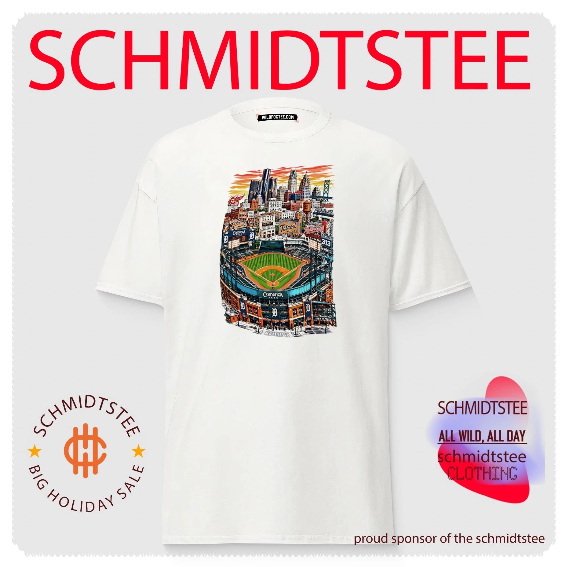Detroit baseball Motor City Ballpark stadium shirt