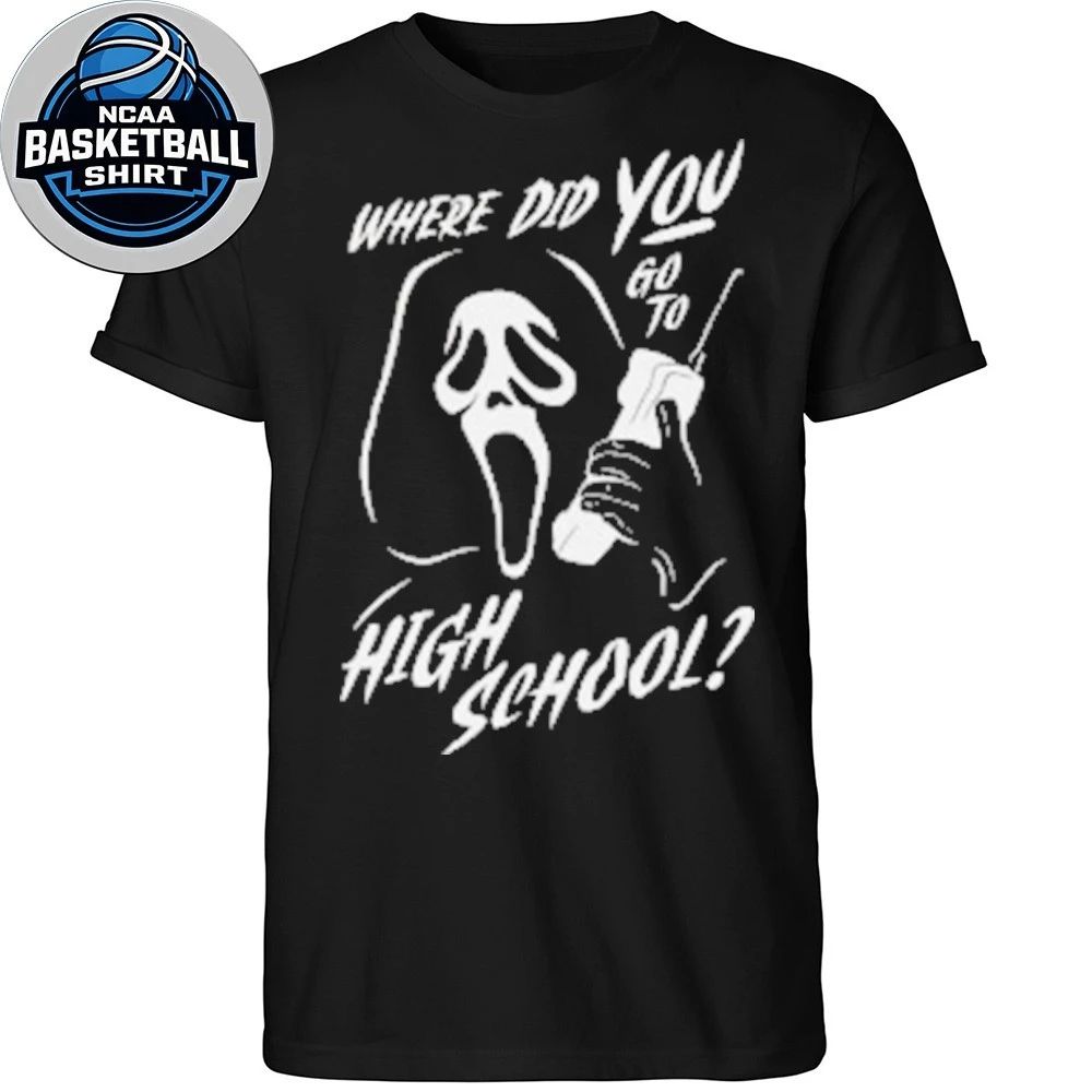 Ghostface Cincinnati High School Question Horror Graphic T-Shirt