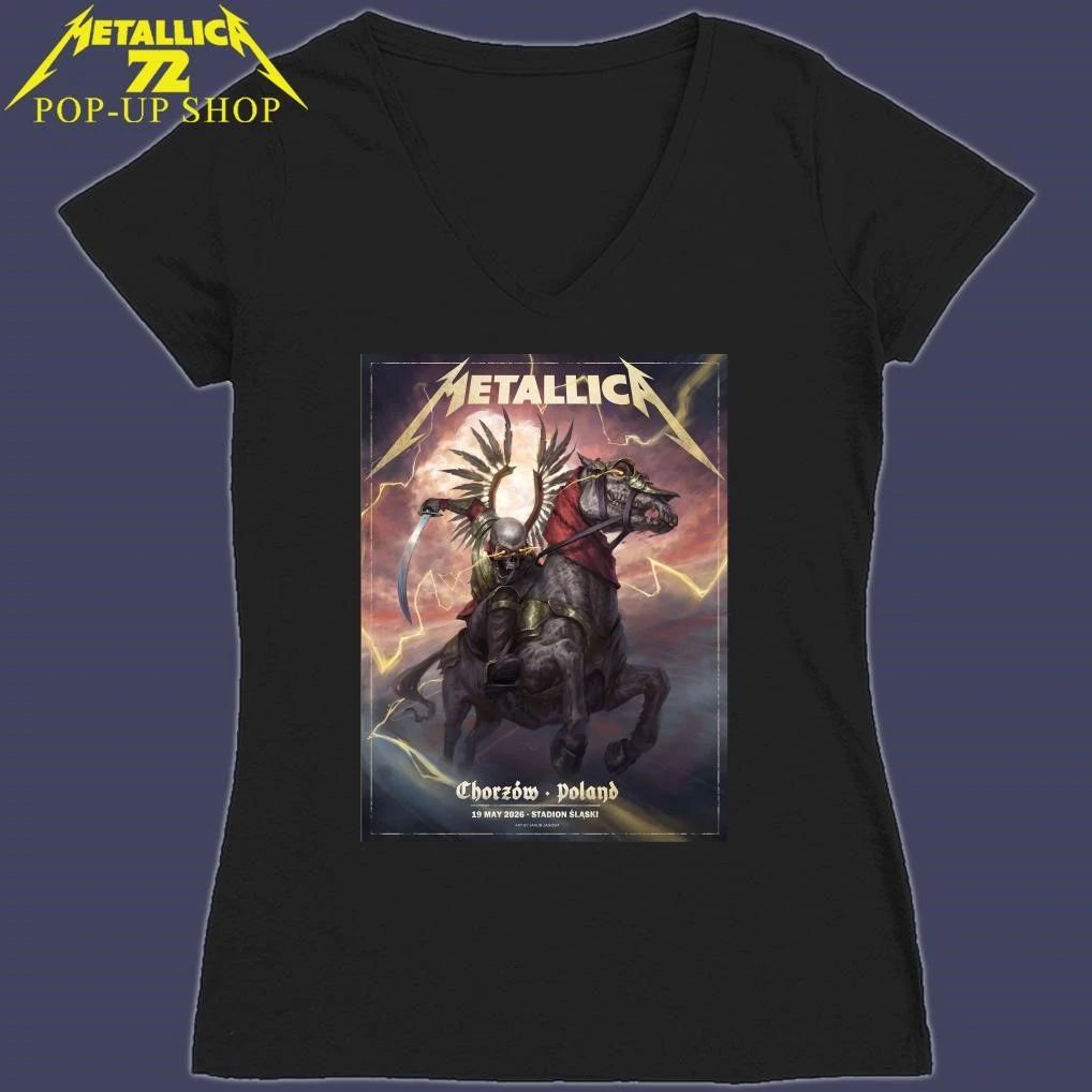 Metallica M72 Chorzow, Poland May 19, 2026 Pop-Up Shop by Jakub Jagado T-Shirt