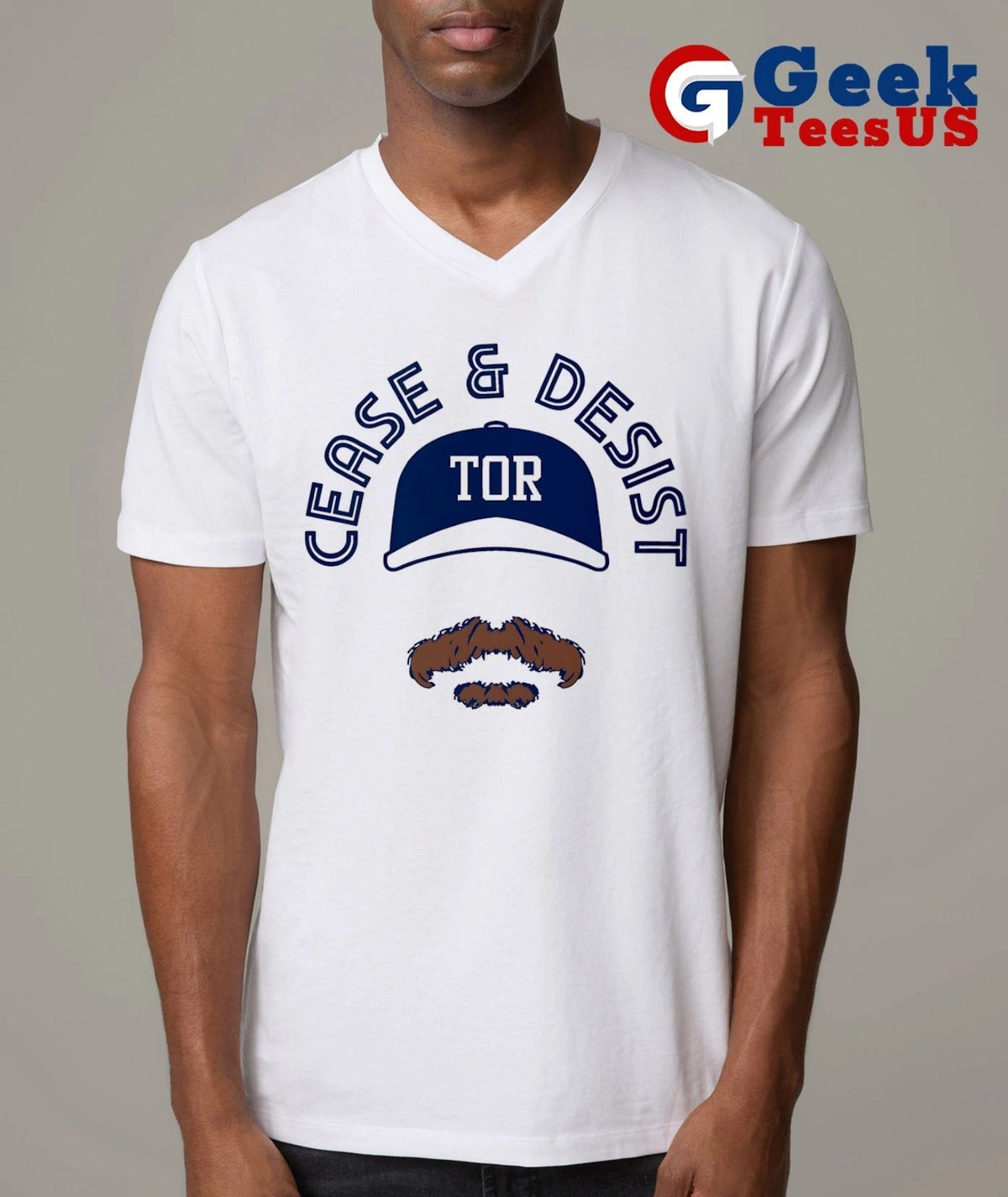 C&D Stache Dylan Cease Toronto Blue Jays baseball shirt