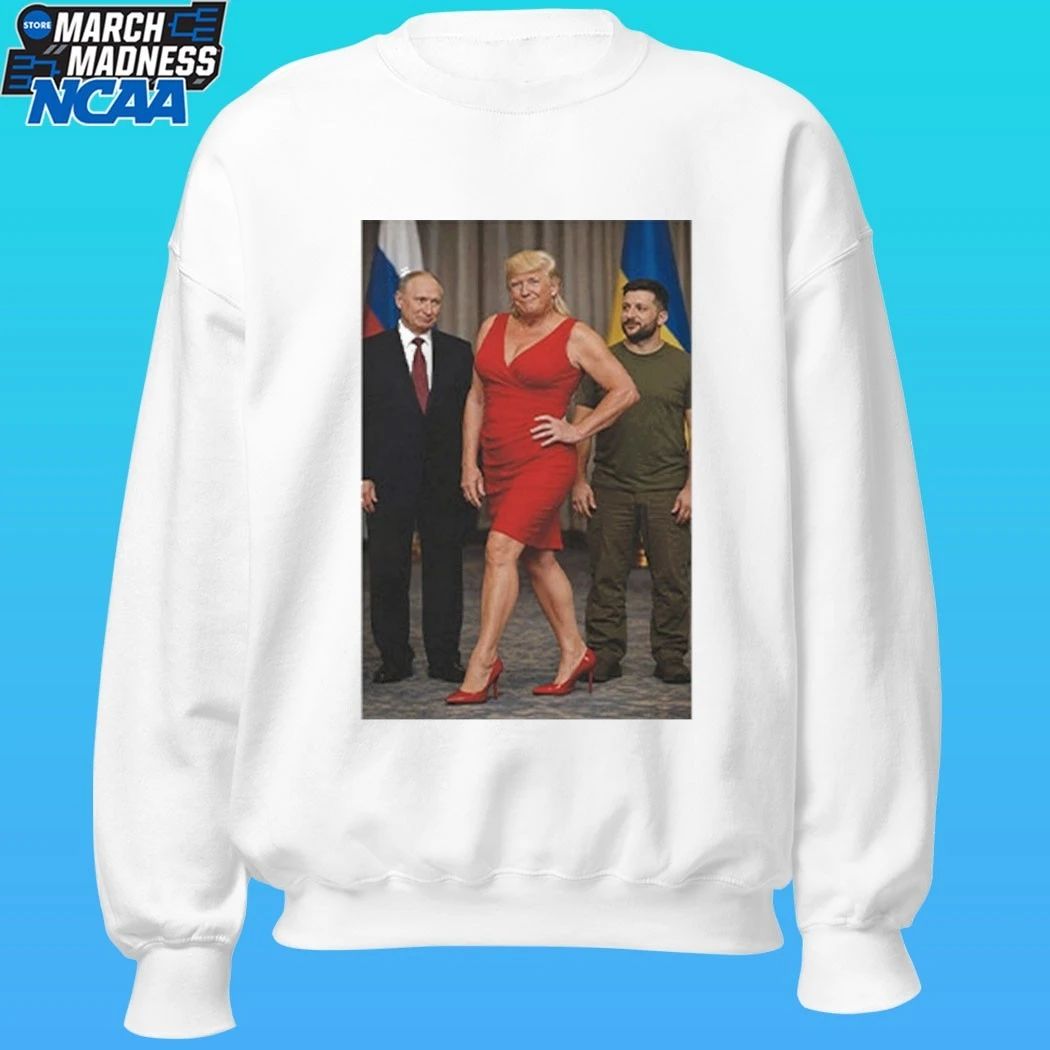Trump Meme Zelensky And Putin Shirt