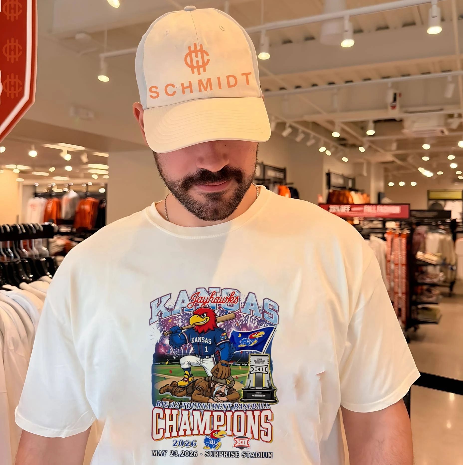 Kansas Jayhawks big 12 Tournament Baseball Champions May 23 2026 shirt