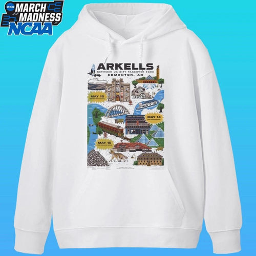 Arkells Edmonton Ab Canada 2026 City Take Over Tour Poster On May 14 15 And 16 2026 Shirt