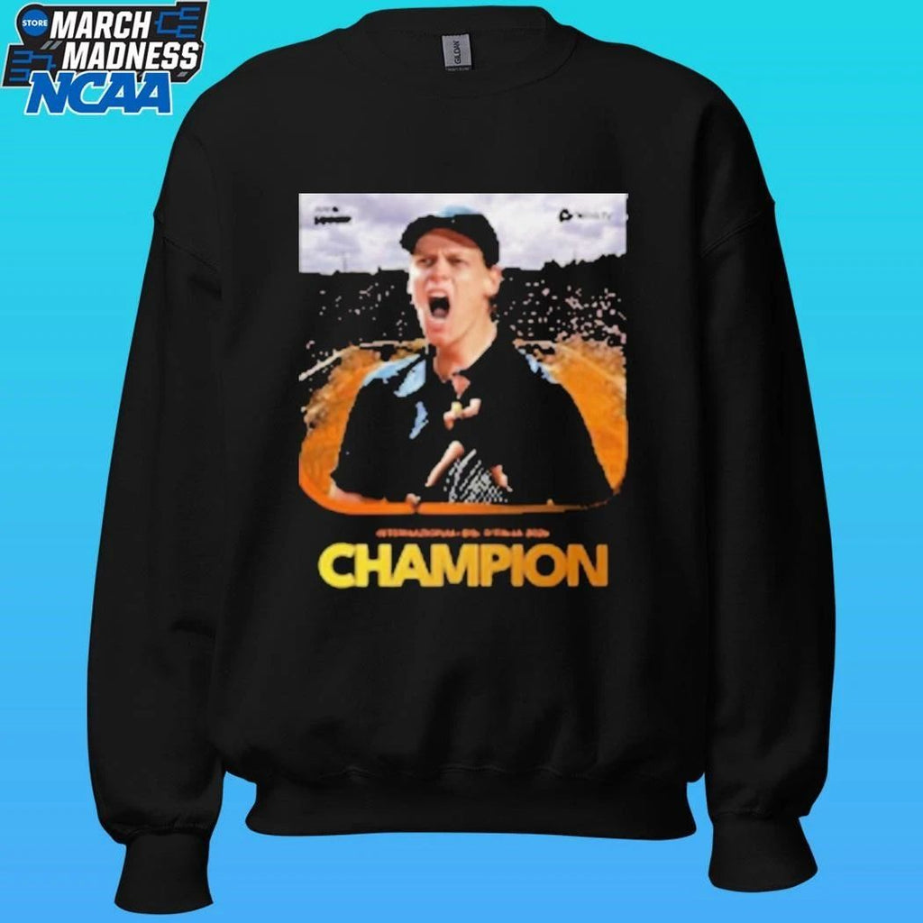 Jannik Sinner Roma Internazionali Bnl D’italia 2026 Champion Golden Masters Shirt