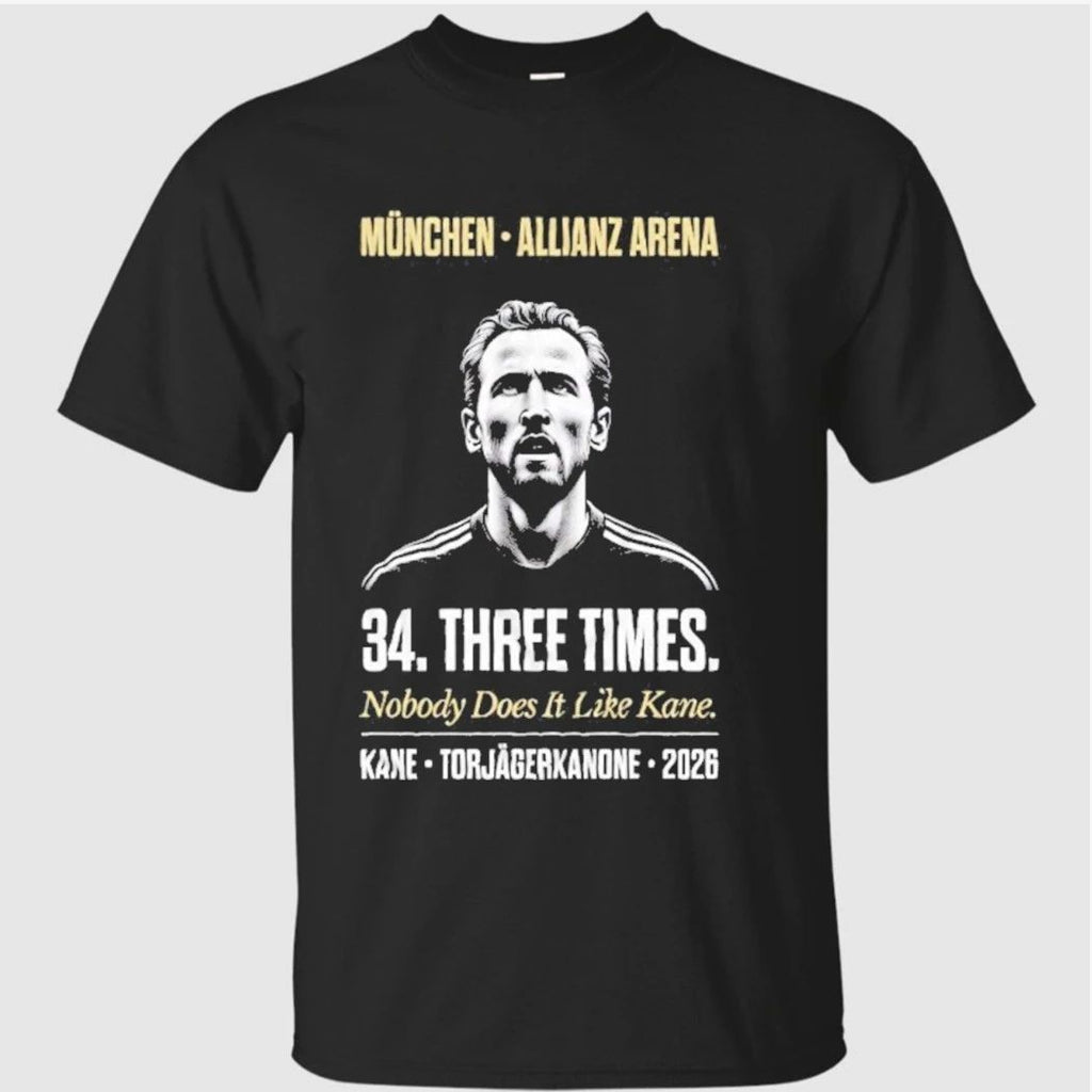 Harry Kane Torjager Kanone Three Seasons Bundesliga Top Scorer 2026 Shirt