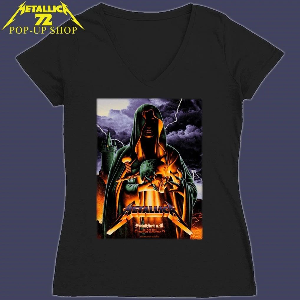 Metallica M72 Frankfurt 2026 Pop-Up Shop Art by Max Löffler T-Shirt