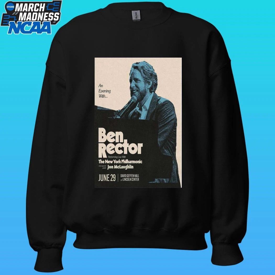 Ben Rector New York Philharmonic June 29 2026 Poster Shirt