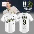 BTS Suga Oakland Athletics Las Vegas 2026 Limited Edition Baseball Jersey
