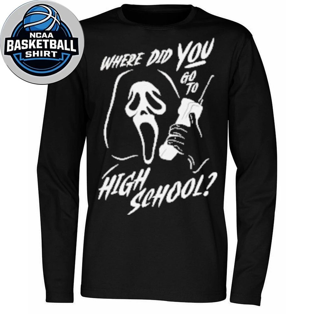 Ghostface Cincinnati High School Question Horror Graphic T-Shirt