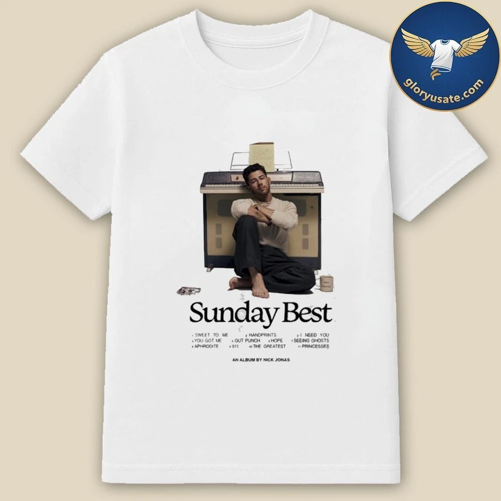 Nick Jonas Sunday Best Tracklist Shirt