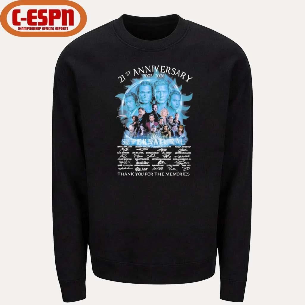 21st Anniversary 2005-2026 Super Natural Thank You For The Memories Shirt