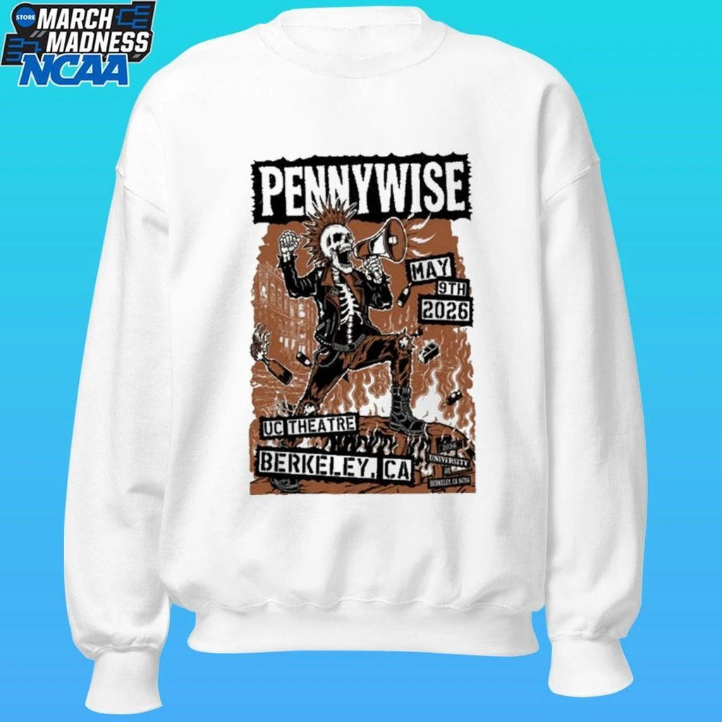 Pennywise & Circle Jerks The Uc Theatre May 9 2026 Event Shirt
