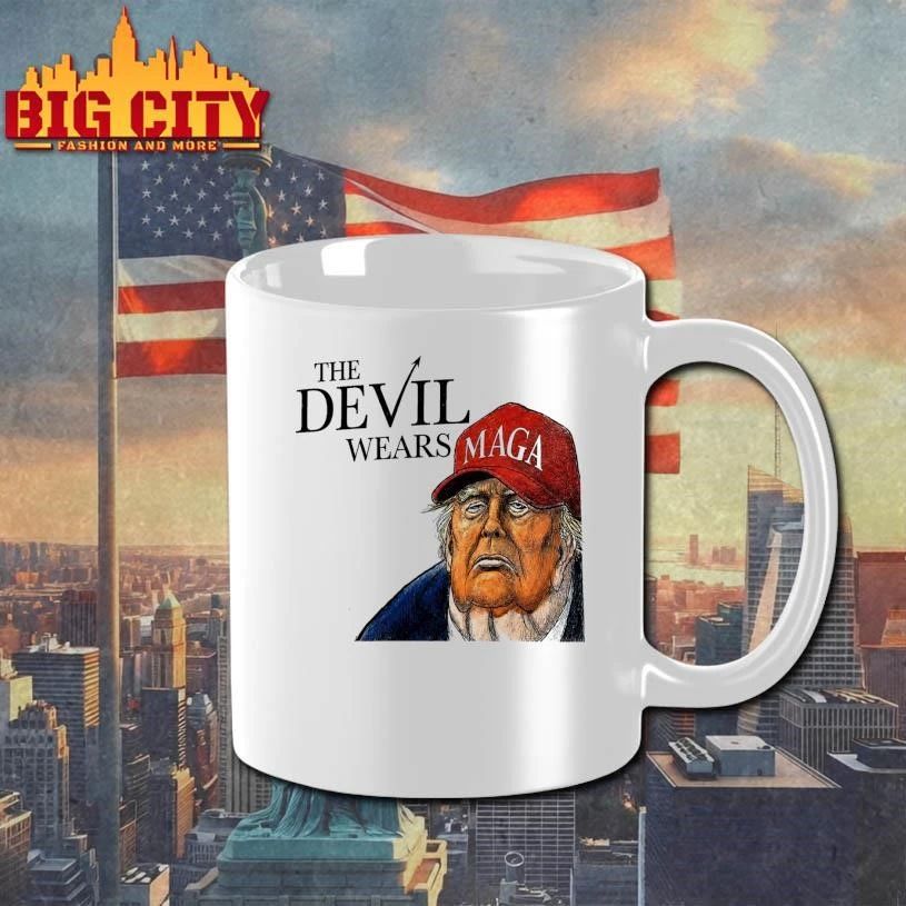 Trump The Devil Wears MAGA Shirt