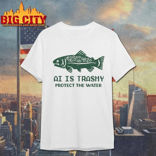 AI Is Trashy, Protect The Water Shirt