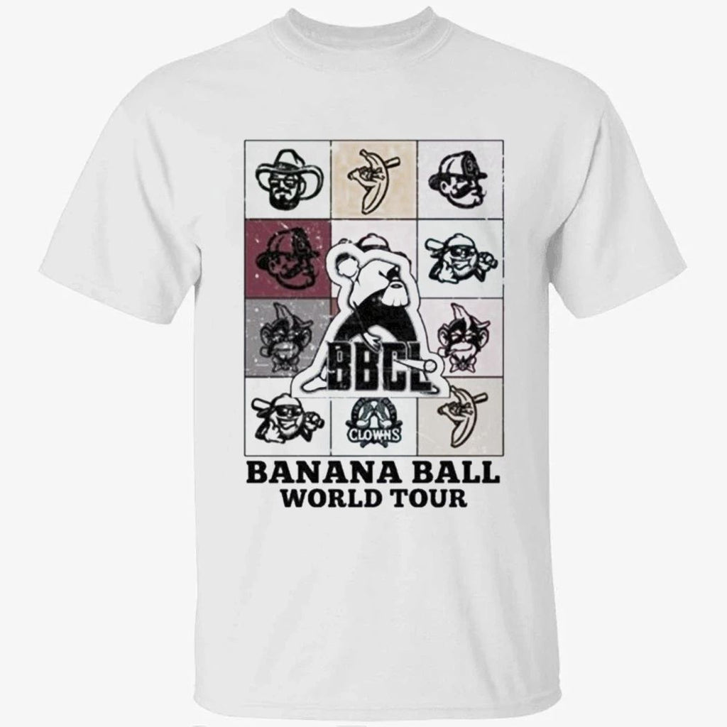 Savannah Bananas Banana Ball World Tour 2026 Shirt