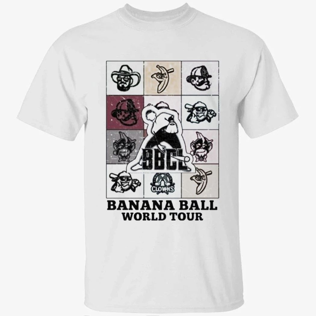 Savannah Bananas Banana Ball World Tour 2026 Shirt