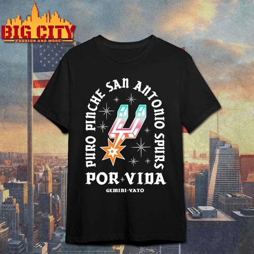 Puro Pure San Antonio Spurs Por Vida Shirt