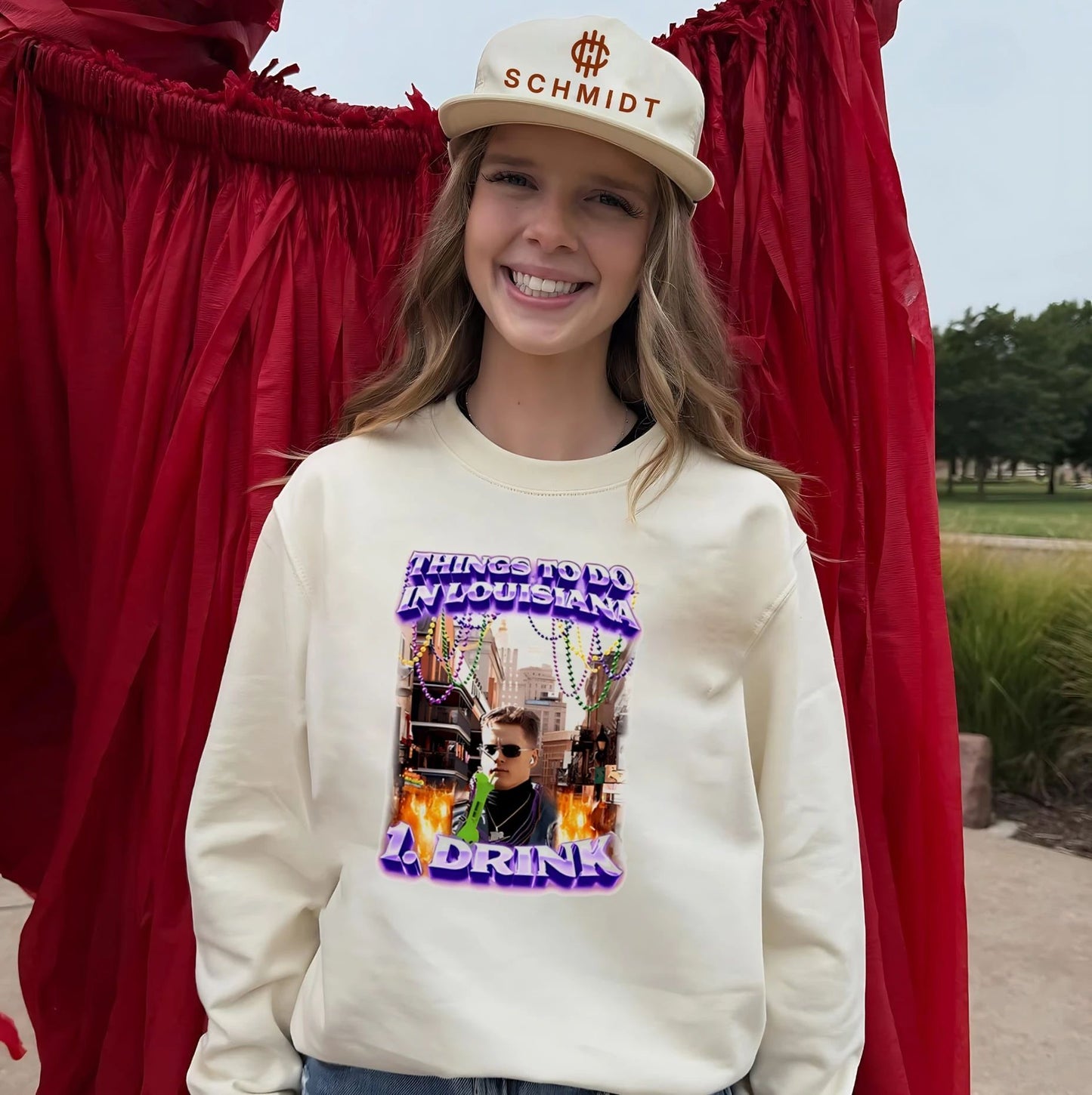 Things to do in Louisiana 1 drink funny shirt